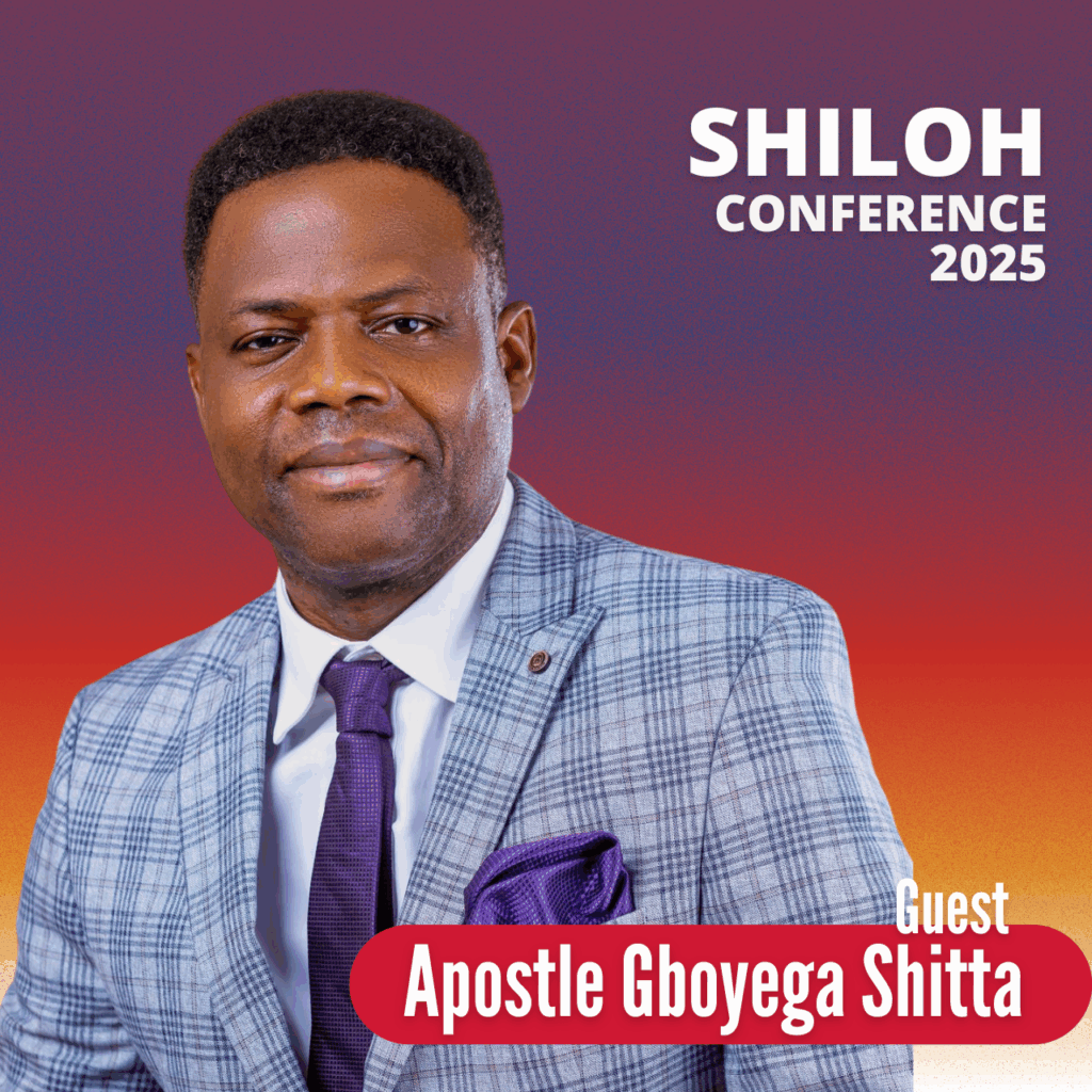 Photo of Apostle Gboyega Shitta who will be ministering at HOPB Shiloh Conference 2025 in Baltimore, MD