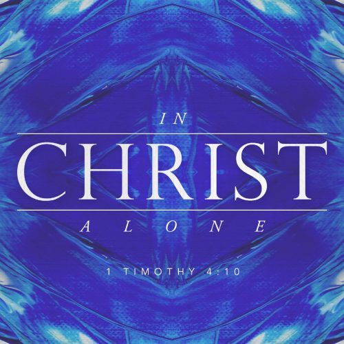 In Christ Alone Hope Christian Church Bulletin